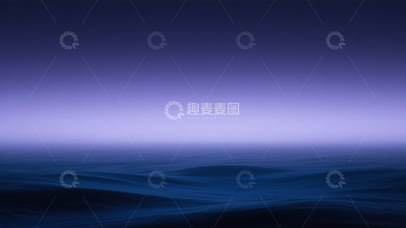 高清大图下载【趣麦麦图】静谧海平线宁静治愈风景2