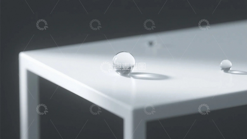 高清大图下载【趣麦麦图】桌面上的几何体静物04