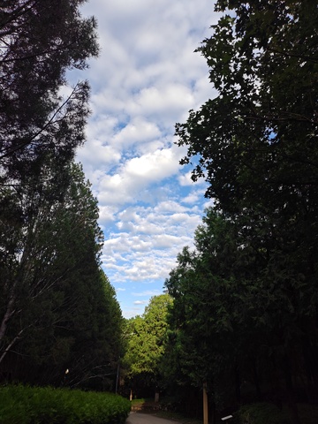 鹫峰一蓝天白云高山5