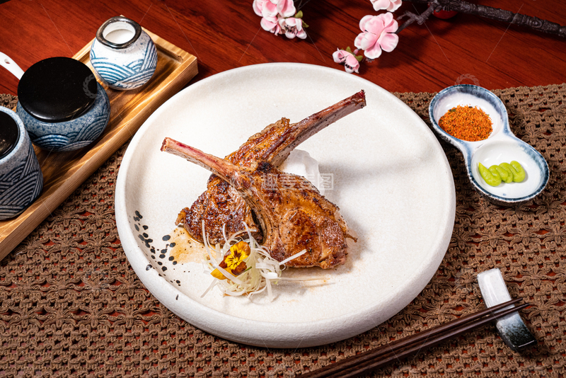 高清大图下载【趣麦麦图】新西兰七骨小羊排