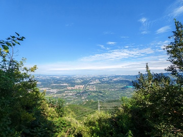 鹫峰，蓝天，白云，高山，户外，绿色，1