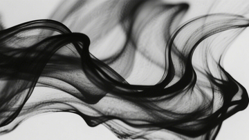 墨韵飘带东方意境流动