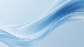 蓝白绸缎优雅清新质感