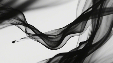 墨韵飘带东方意境流动2