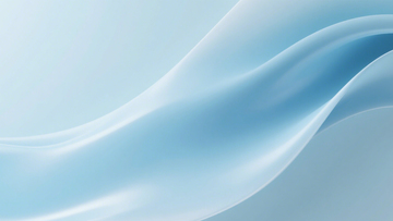 蓝白绸缎优雅清新质感3