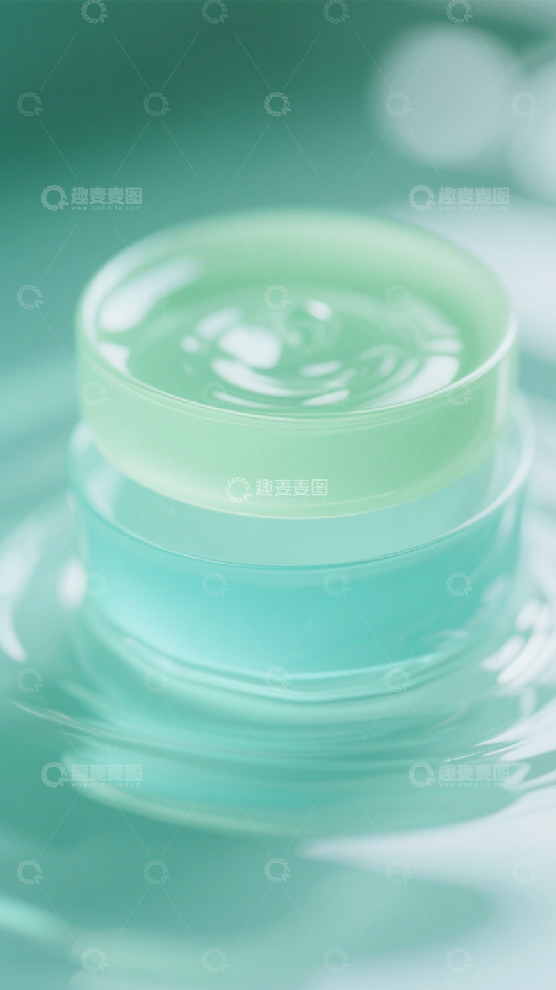 高清大图下载【趣麦麦图】透明波纹清新流动质感