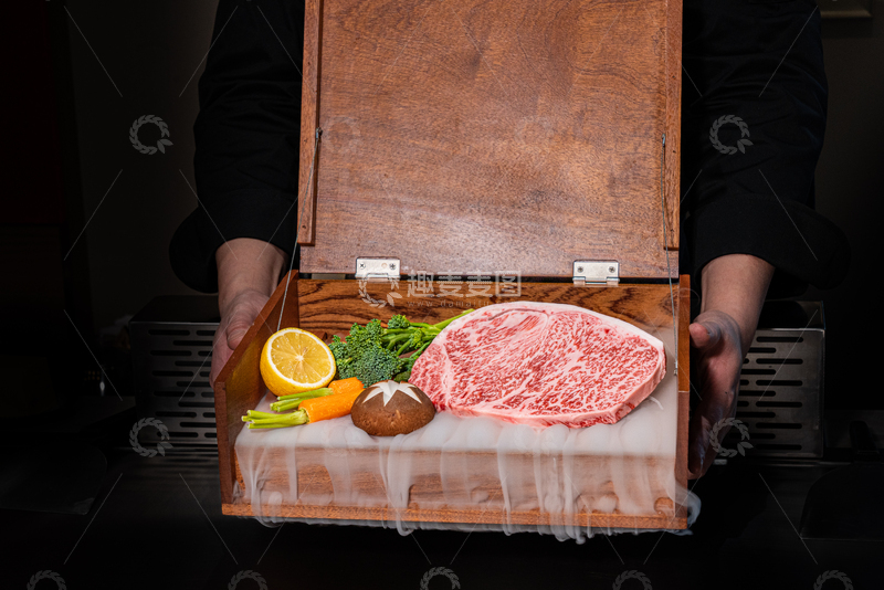 高清大图下载【趣麦麦图】餐饮美食M9和牛