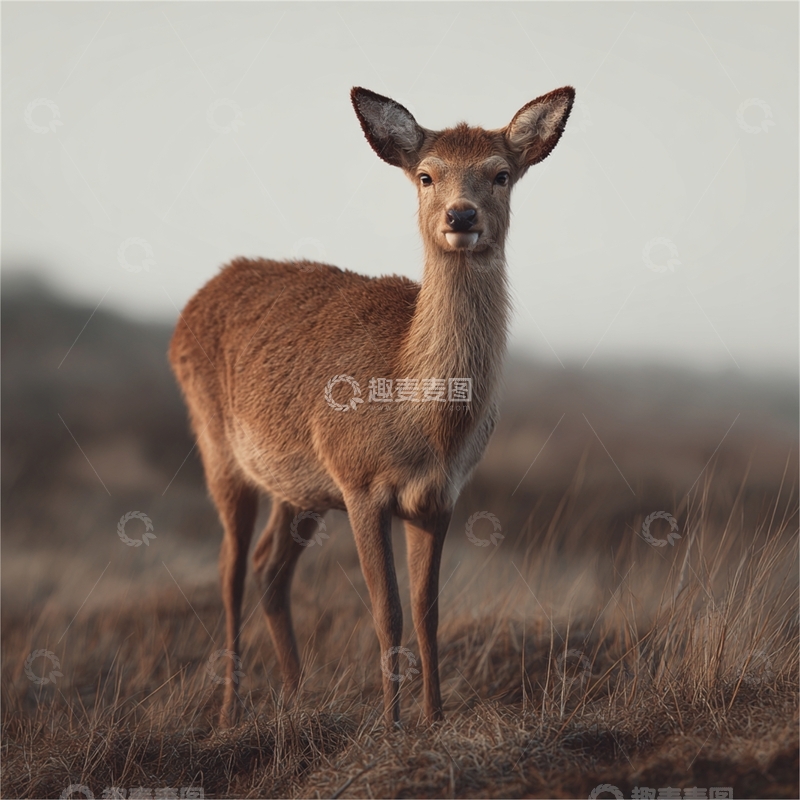 高清大图下载【趣麦麦图】荒野中的优雅生灵