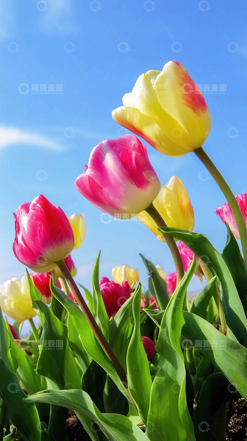 高清大图下载【趣麦麦图】郁金香  华章  矜贵 