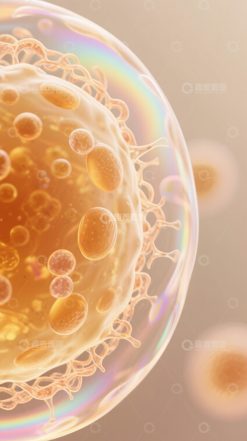 高清大图下载【趣麦麦图】微观细胞透明结构探索1