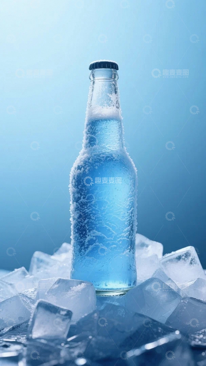 高清大图下载【趣麦麦图】冰爽一夏的啤酒3
