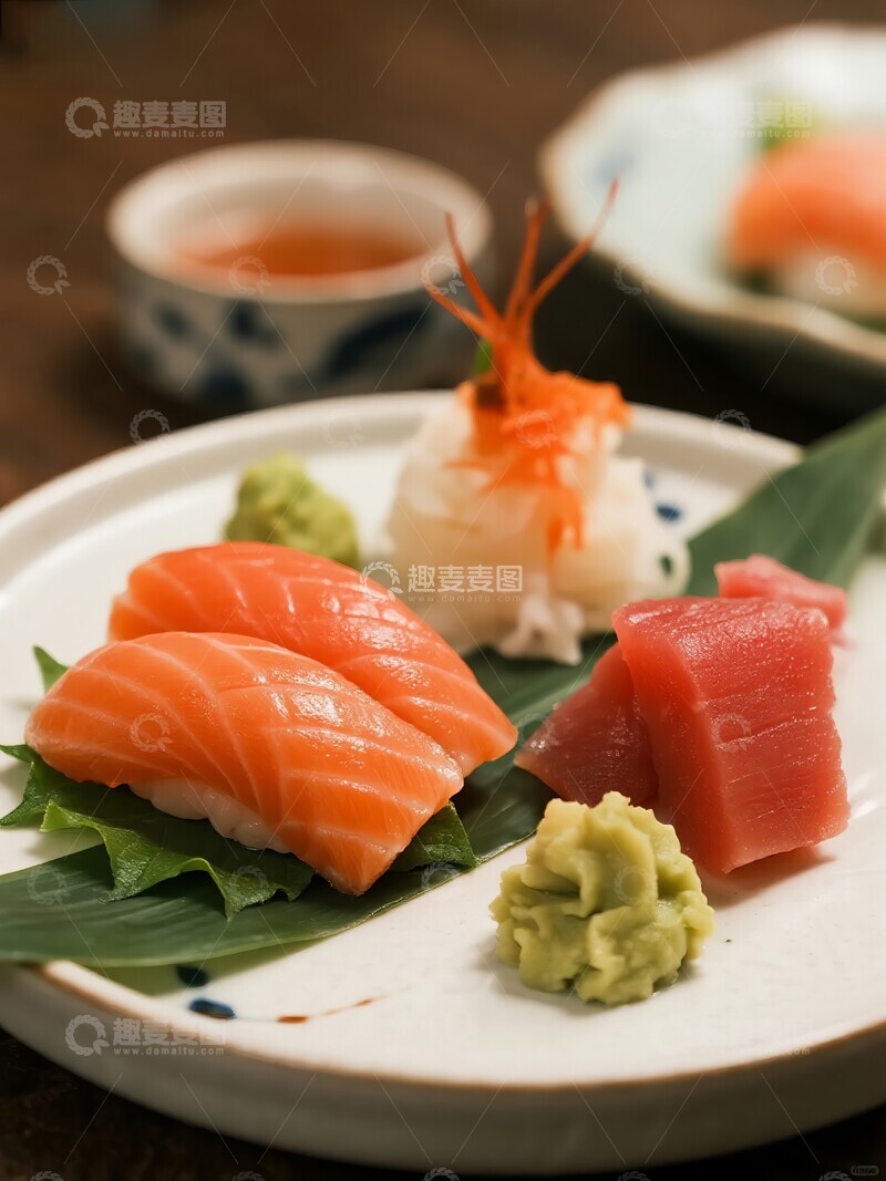 高清大图下载【趣麦麦图】日料刺身拼盘冰镇新鲜海鲜