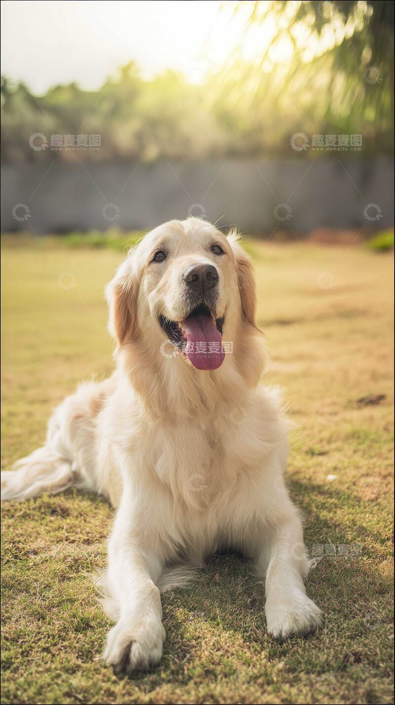 高清大图下载【趣麦麦图】汪星人  暖男  憨厚