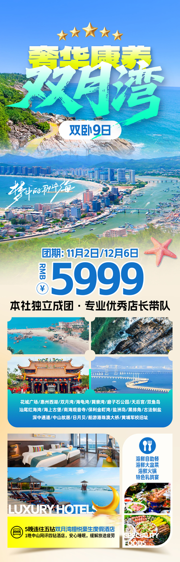 奢华康养双月湾海报