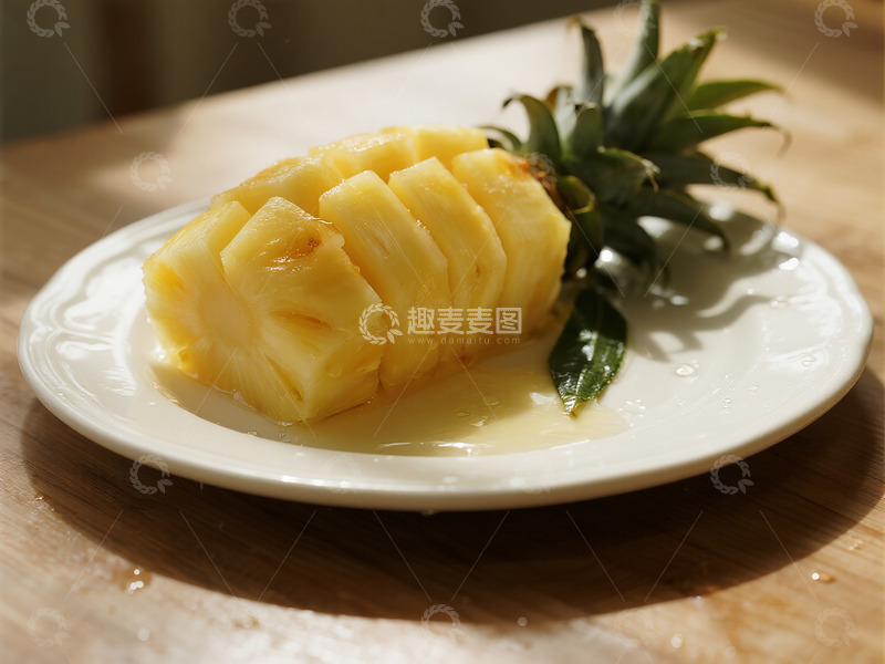 高清大图下载【趣麦麦图】菠萝水果摄影2