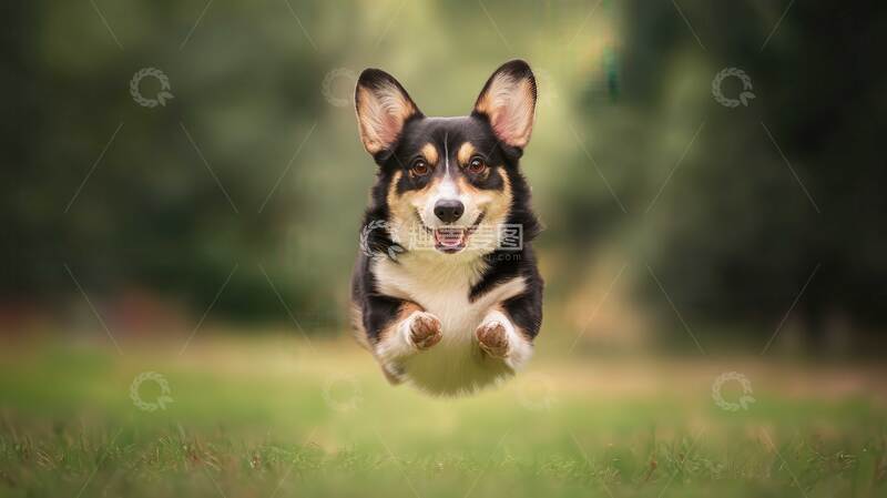 高清大图下载【趣麦麦图】汪星人  淡定  蝙蝠  