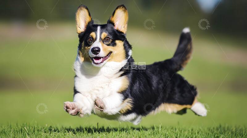 高清大图下载【趣麦麦图】汪星人  温柔  蝙蝠  