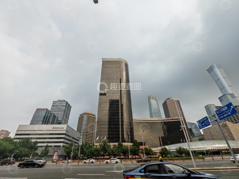 高清大图下载【趣麦麦图】北京CBD ，摩天大楼 ，&nbsp;22
