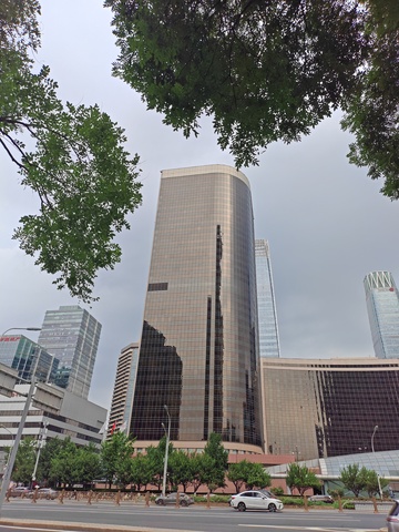   北京CBD ，摩天大楼 ，都市天际线