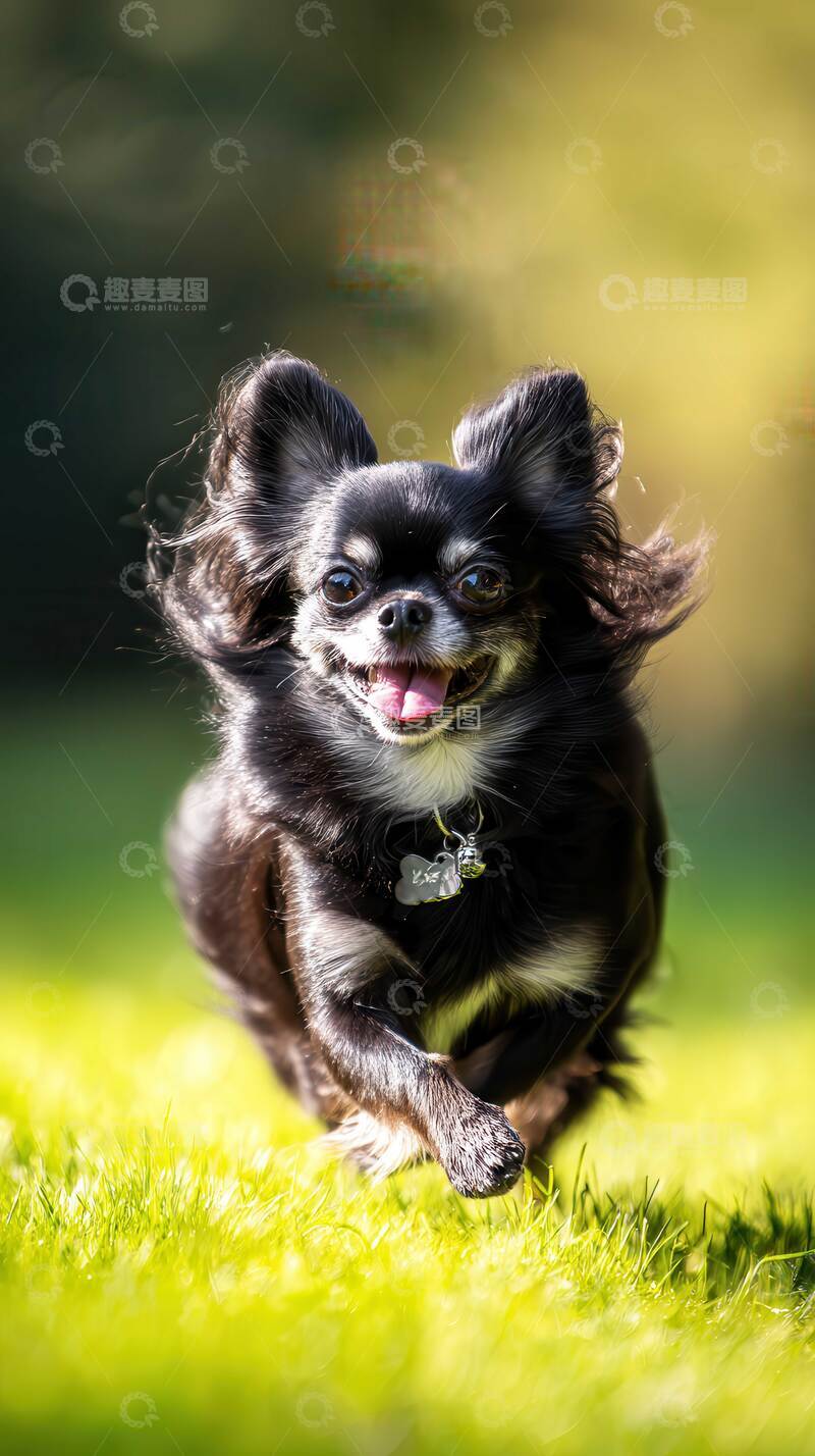 高清大图下载【趣麦麦图】汪星人  圆眸  扑迎  