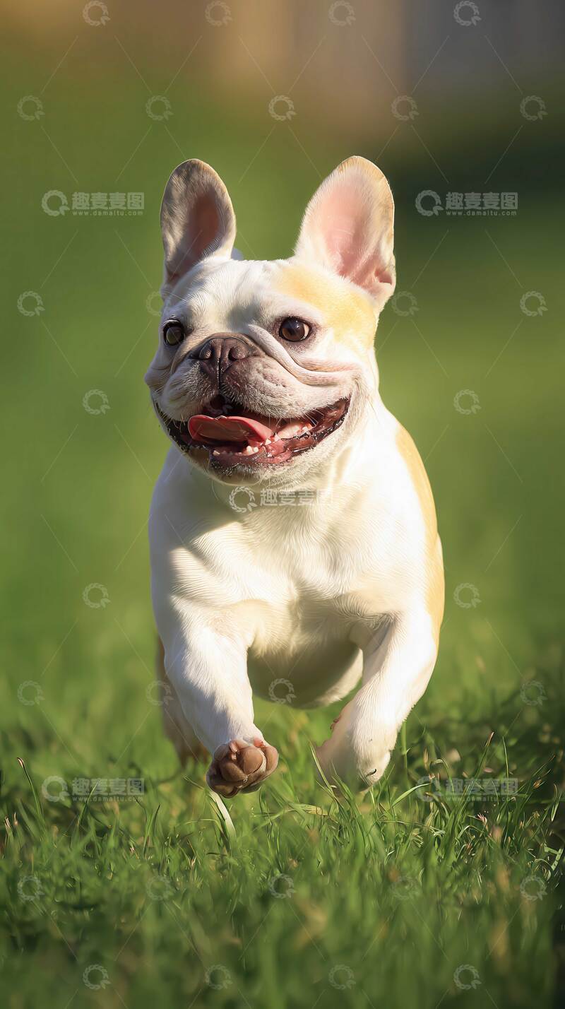 高清大图下载【趣麦麦图】斗牛犬  汪汪  狗狗