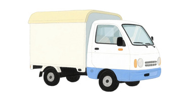 手绘风格小货车3