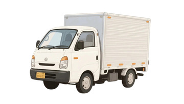 手绘风格小货车1