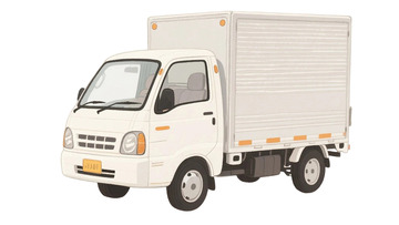 手绘风格小货车6