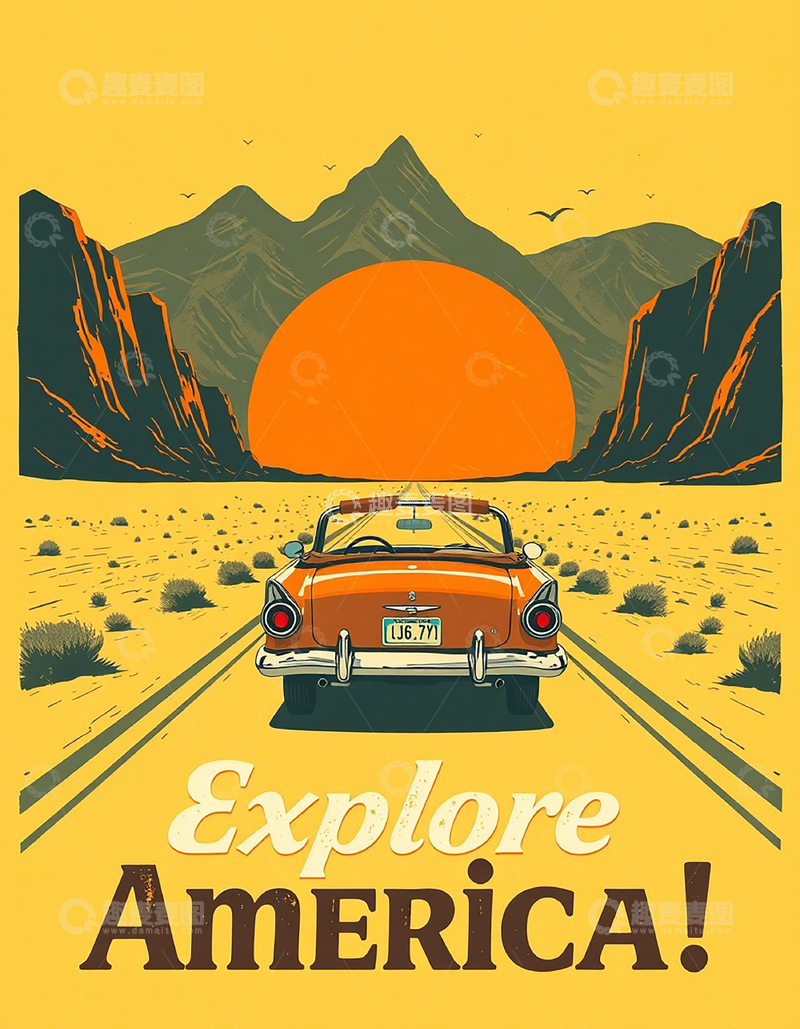 高清大图下载【趣麦麦图】66号公路5