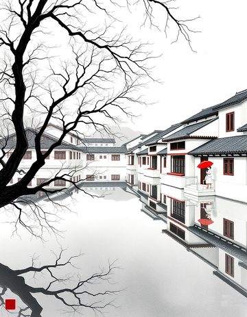 中国水墨古镇1