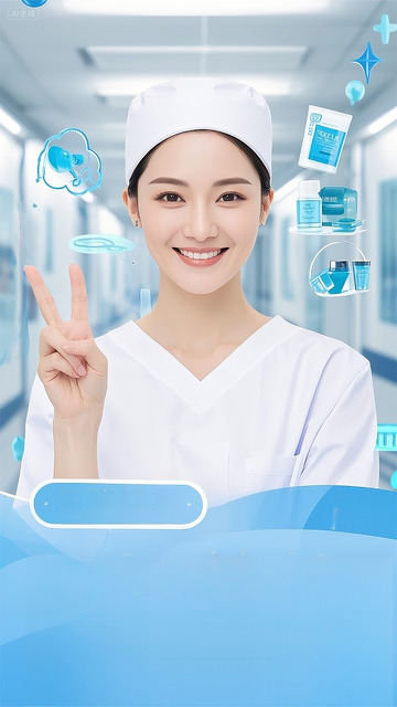 医美化妆品宣传页海报广告8