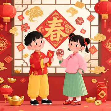 金童玉女童男童女