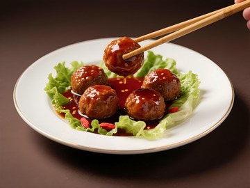 美味红烧狮子头