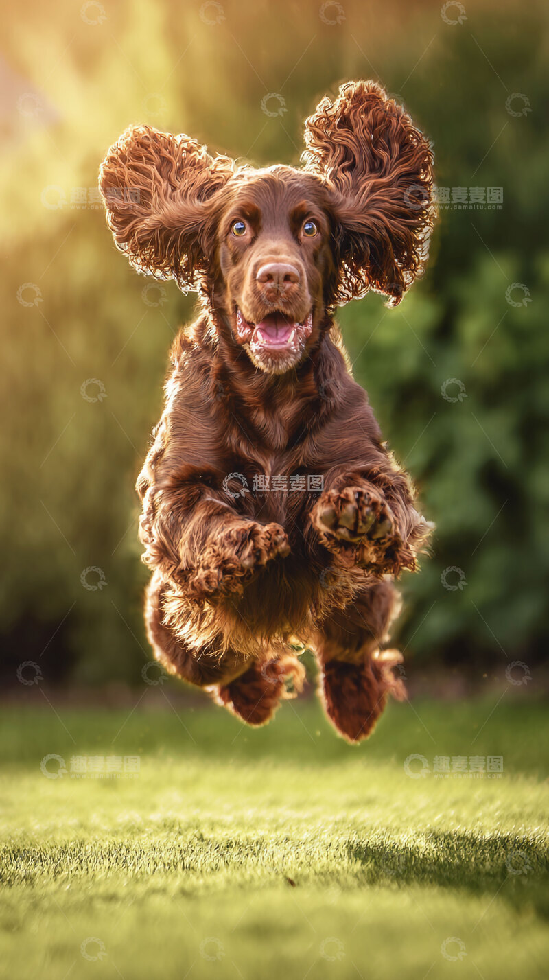 高清大图下载【趣麦麦图】可卡犬  汪汪  萌宠  