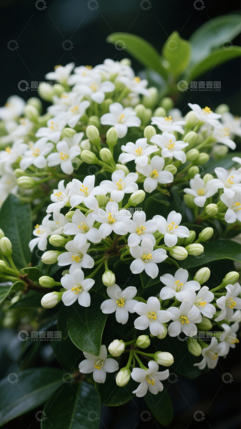 高清大图下载【趣麦麦图】九里香绽放芳香
