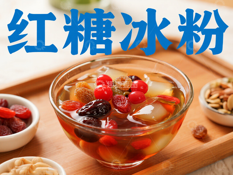 高清大图下载【趣麦麦图】红糖冰粉摄影11