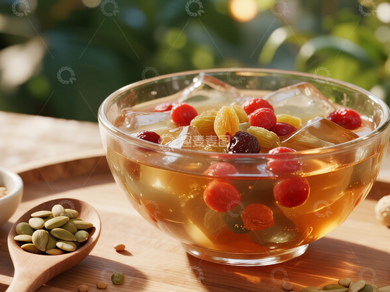 高清大图下载【趣麦麦图】红糖冰粉摄影10