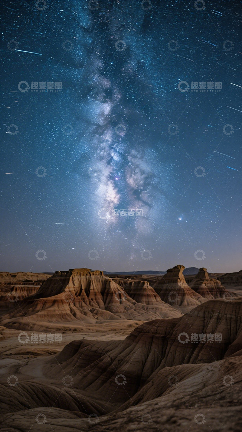 高清大图下载【趣麦麦图】星空峡谷梦幻神秘3