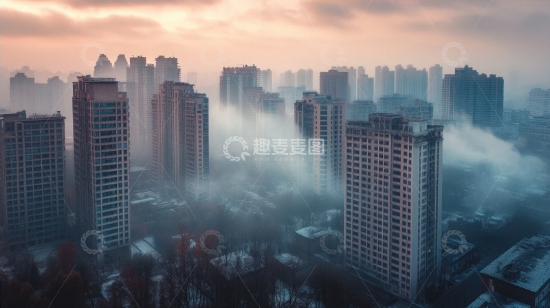 高清大图下载【趣麦麦图】城市高楼建筑美景