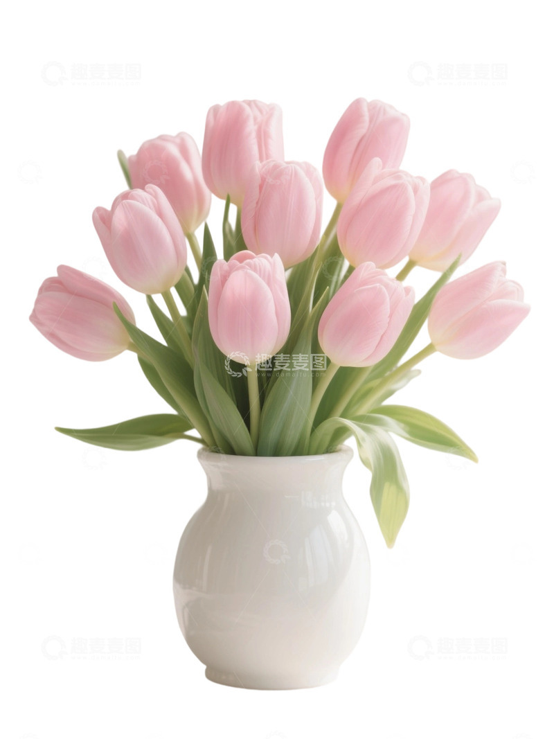 高清大图下载【趣麦麦图】郁金香花束免扣写实主题61