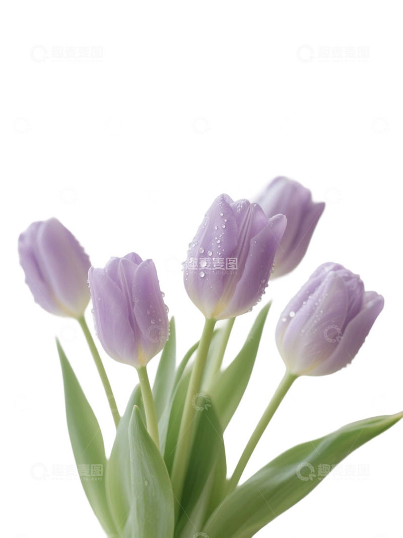 高清大图下载【趣麦麦图】郁金香花束免扣写实主题50