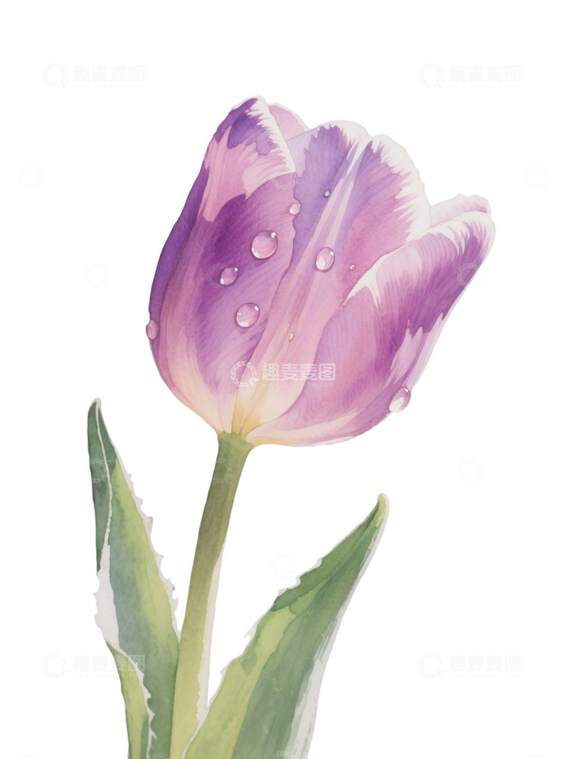 高清大图下载【趣麦麦图】郁金香花束免扣写实主题211