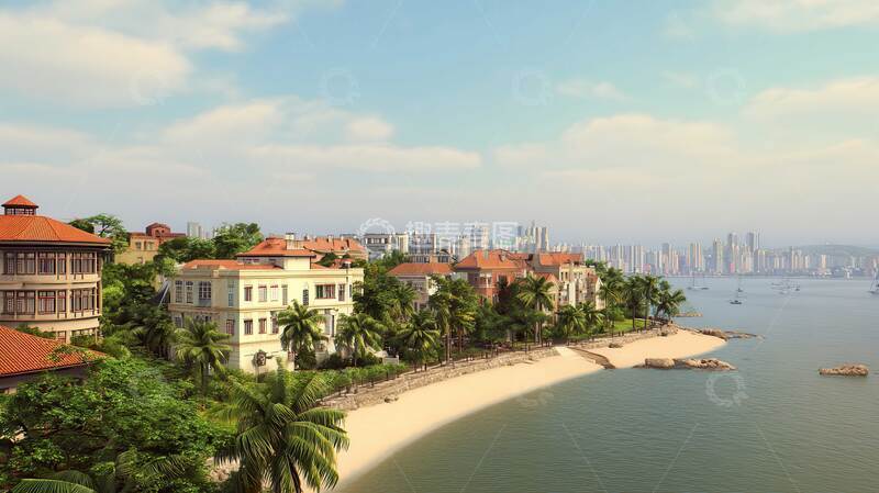 高清大图下载【趣麦麦图】厦门  滨海  海边 