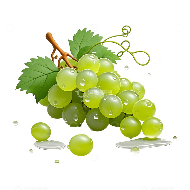高清大图下载【趣麦麦图】水润饱满的葡萄7