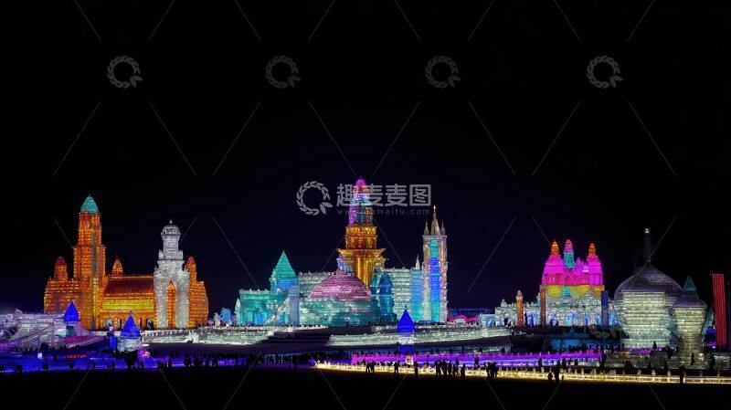 高清大图下载【趣麦麦图】-冰雪   景观   冰雕   