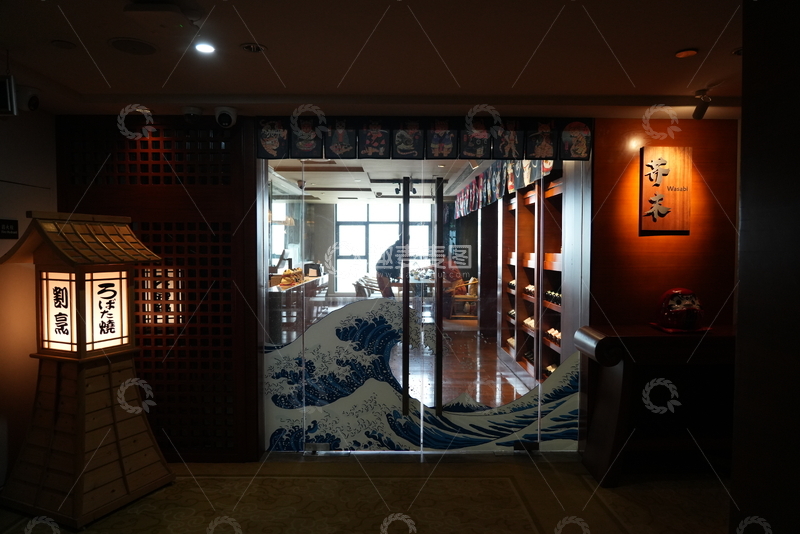 日式餐厅装修装饰环境图