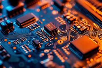 集成电路板摄影