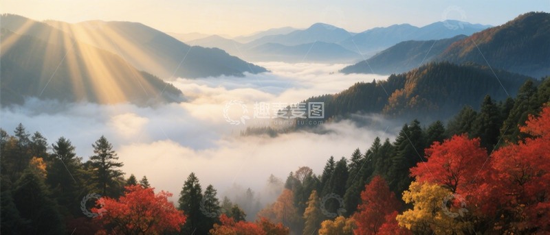 高清大图下载【趣麦麦图】山间自然环境