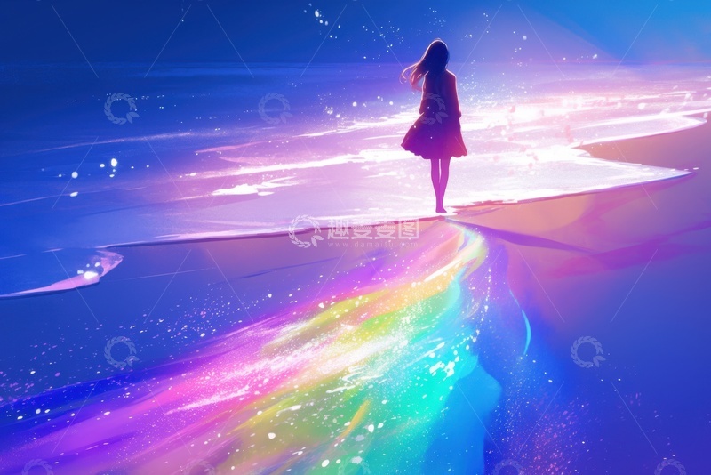 高清大图下载【趣麦麦图】卡通简约动漫人物背景