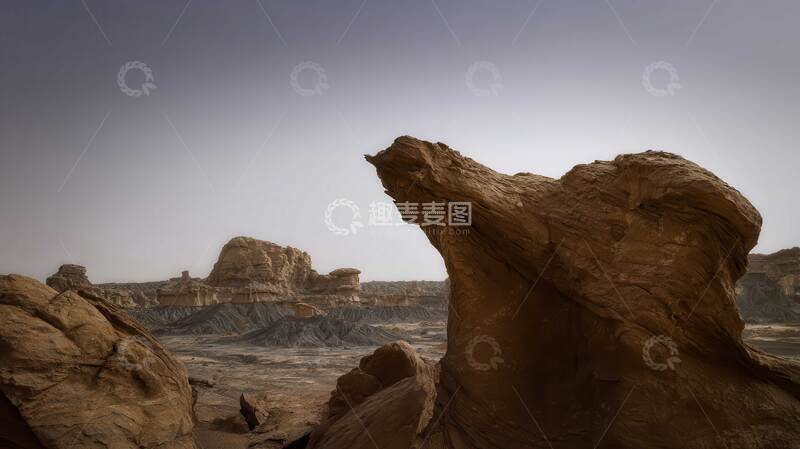 高清大图下载【趣麦麦图】盆地  土地  地形